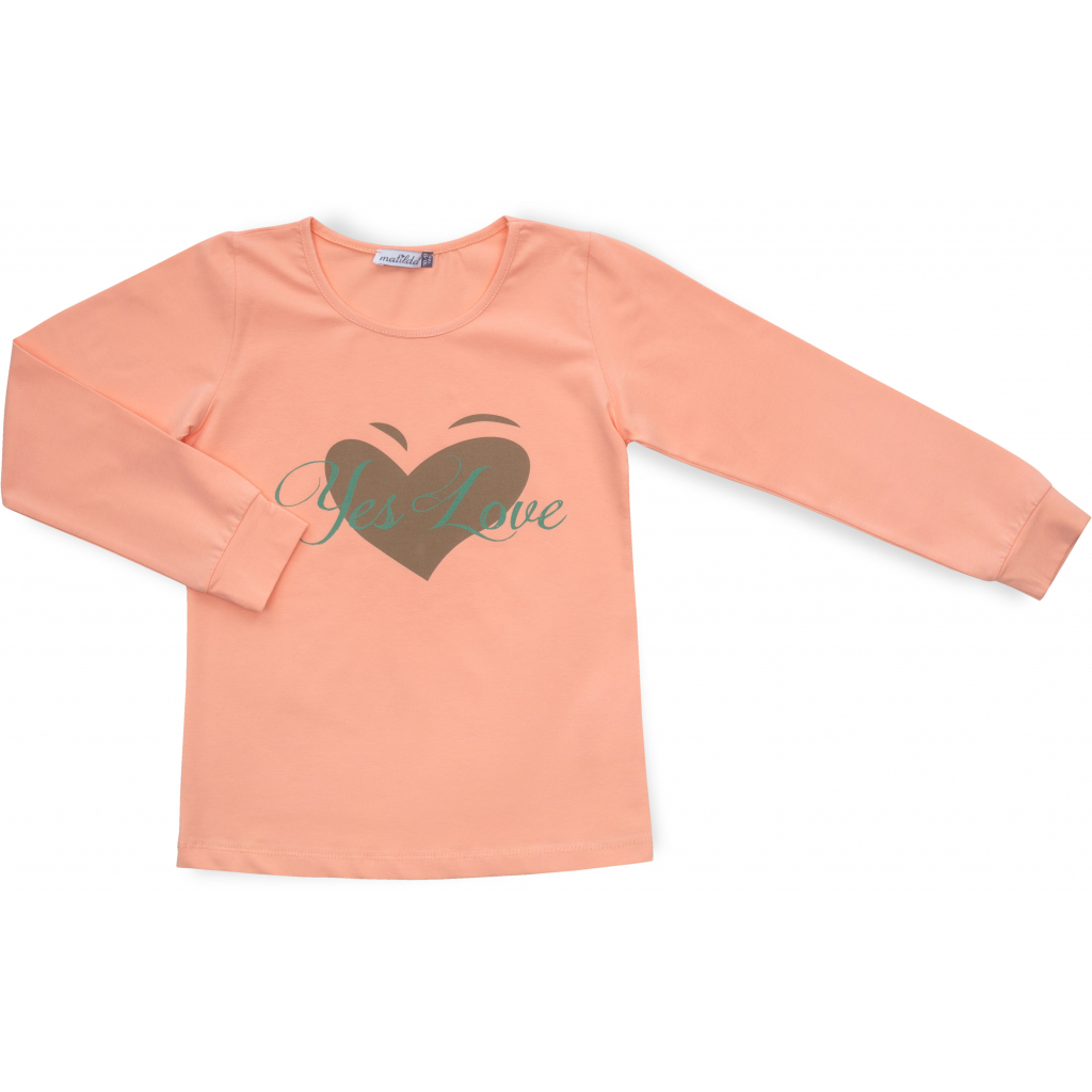 Пижама Matilda с сердцем (13225-3-140G-peach) изображение 2