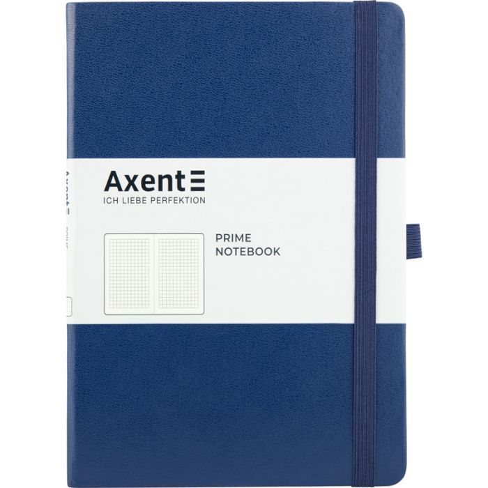Блокнот Axent Partner Prime 145х210 мм A5 96 листов в клетку Синий (8305-02-A)