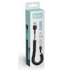 Дата кабель USB 2.0 AM to Type-C 1.0m spiral black ColorWay (CW-CBUC051-BK) зображення 4