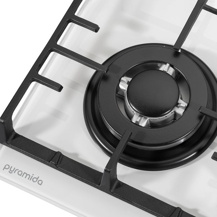 Варочна поверхня Pyramida PFG 604 T WH B зображення 5