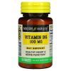 Витамин Mason Natural Витамин B6 100 мг, Vitamin B6, 100 таблеток (MAV05711)