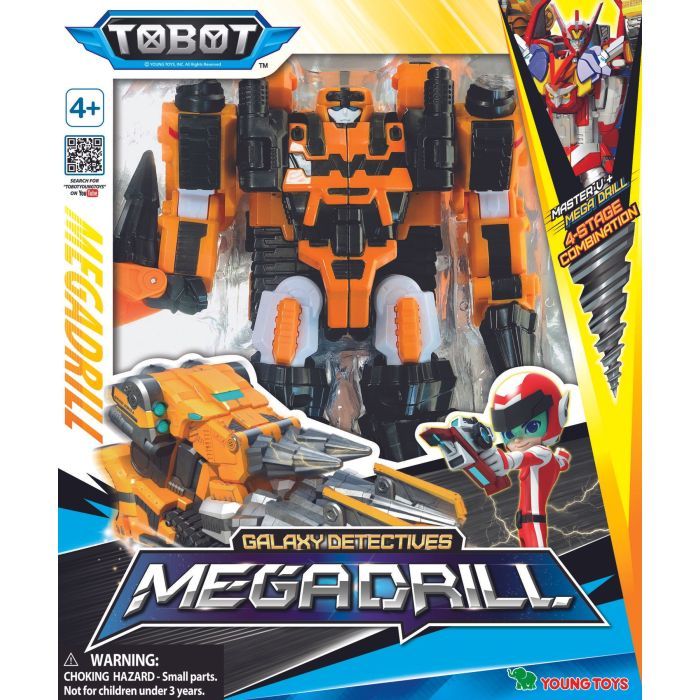 Трансформер Tobot Детективи Галактики Мега Дриль (301104) зображення 4