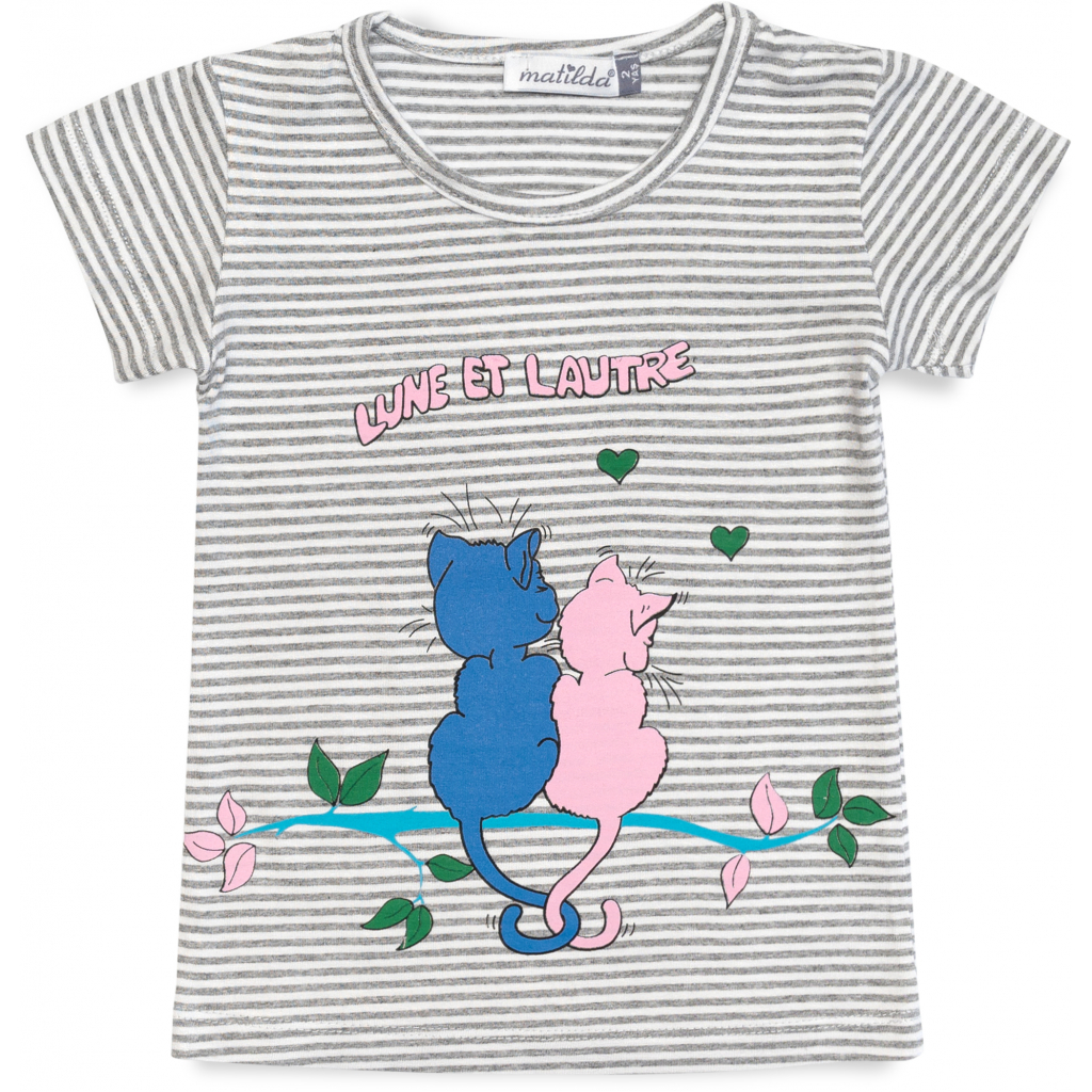 Пижама Matilda с котиками (12311-3-128G-pink) изображение 2