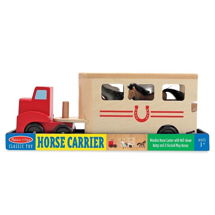 Игровой набор Melissa&Doug автомобиль-прицеп для лошадей (MD14097) изображение 4