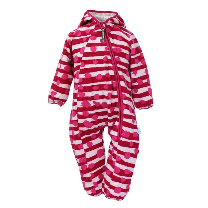 Комбінезон дитячий Huppa DANDY 3305BASE фуксія з принтом 74 (4741468465173)