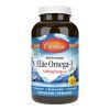 Жирные кислоты Carlson Омега-3, Вкус Лимона, Elite Omega-3 Gems, 180 желатиновых к (CAR-01712)