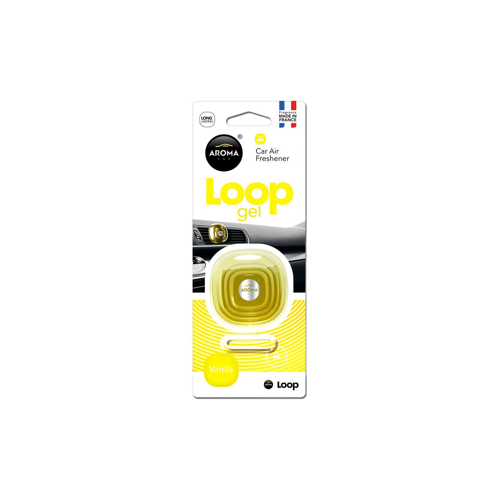Ароматизатор для автомобиля Aroma Car Loop Gel - Vanilla (925999)
