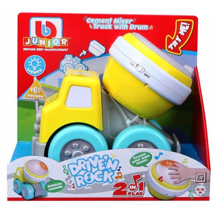Спецтехніка Bb Junior Drive 'N Rock - Бетонозмішувач (16-89032) зображення 6