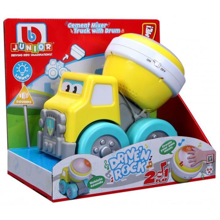 Спецтехніка Bb Junior Drive 'N Rock - Бетонозмішувач (16-89032) зображення 7