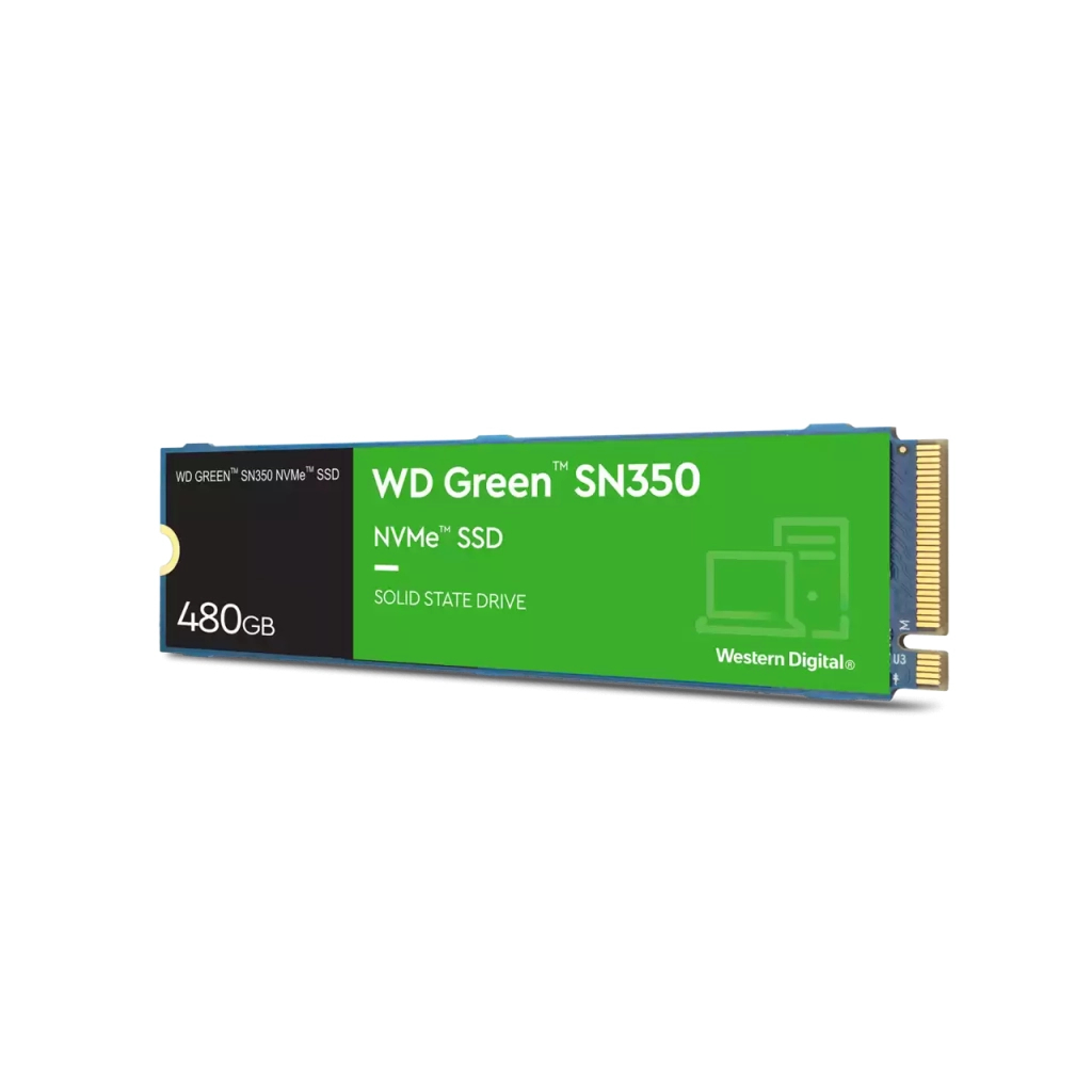 Накопичувач SSD M.2 2280 480GB SN350 WD (WDS480G2G0C)