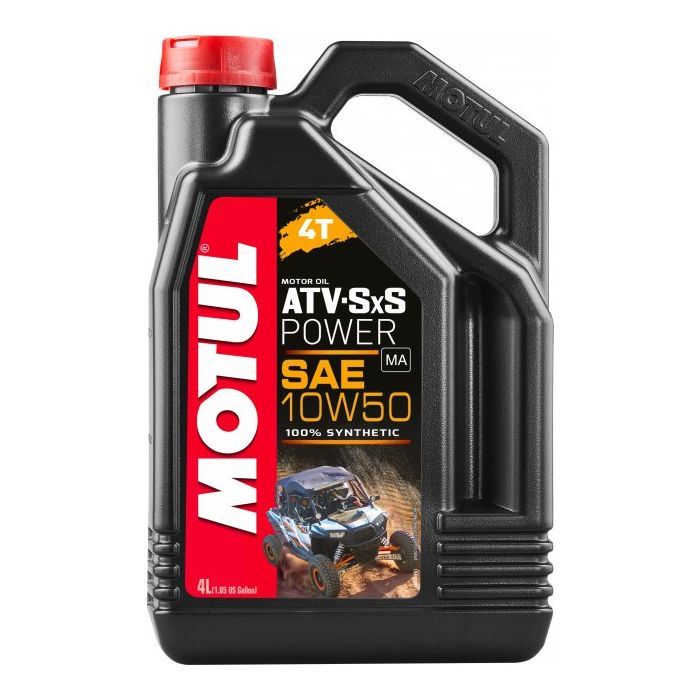 Моторное масло MOTUL ATV-SxS Power 4T SAE 10W50 4 л (853641)