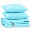 Ковдра MirSon Набір EcoSilk Всесезонний №1662 Eco Light Blue Ковдра + поду (2200002655187) зображення 4