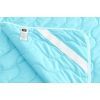 Наматрацник MirSon Eco Light №1725 Silk Air-line на резинці по кутках Blue 140x190 см (2200002890885) зображення 6