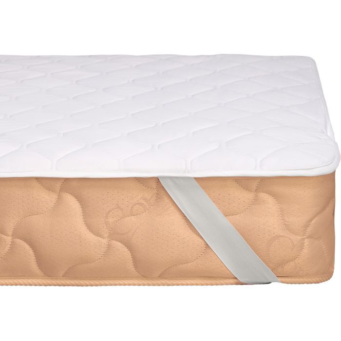 Наматрацник MirSon №5009 Exclusive Line Antiallergic Aloe Vera звичайний з резинкою по кутах 200x200 см (2200005334829)