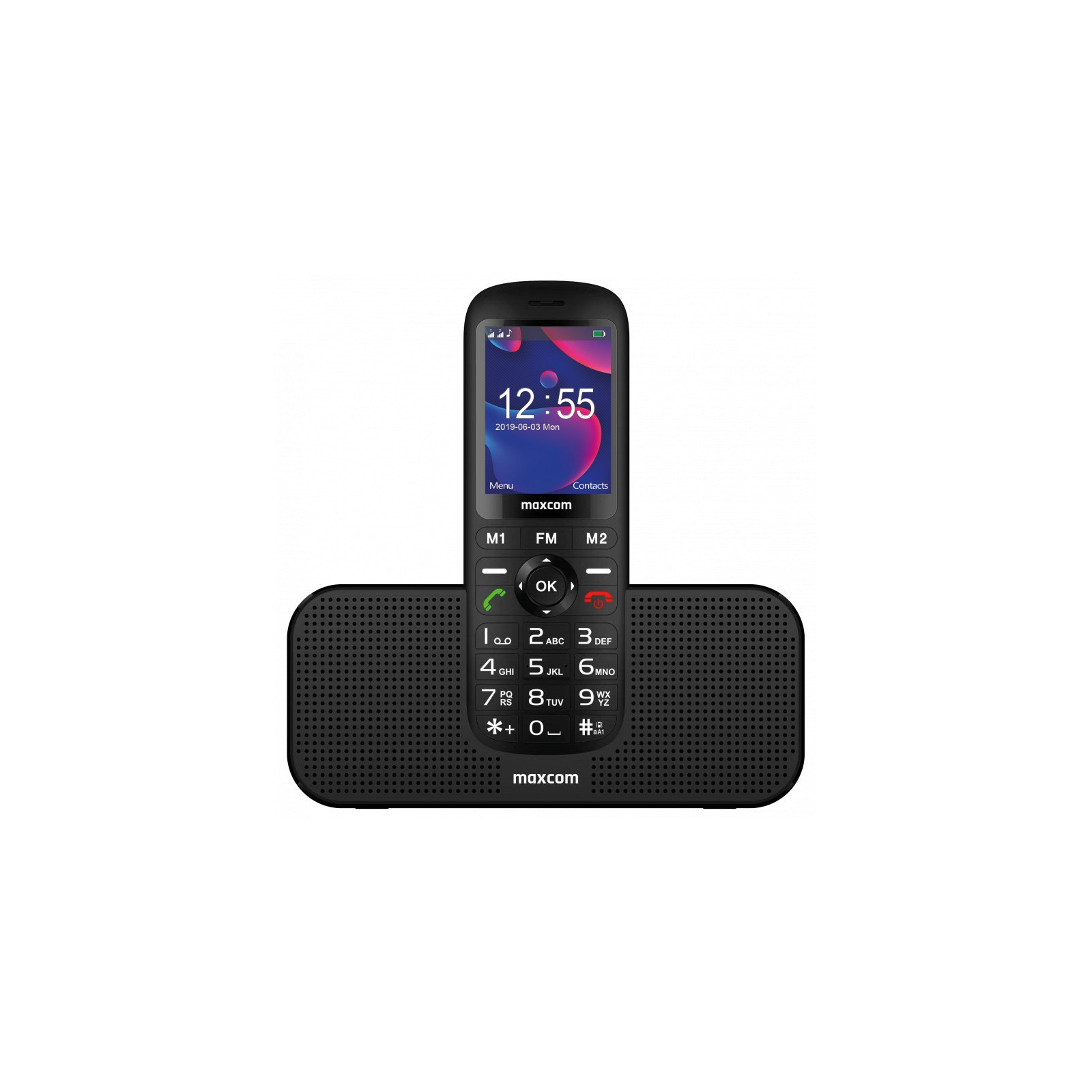 Мобильный телефон Maxcom MM740 Black (5908235975641)
