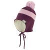 Шапка детская Huppa VIIRO 1 83620100 бордовый XS (4741468735955)