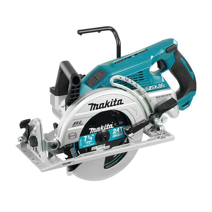 Дисковая пила Makita DRS780Z LXT, 18В+18В, 185 мм (DRS780Z) изображение 2