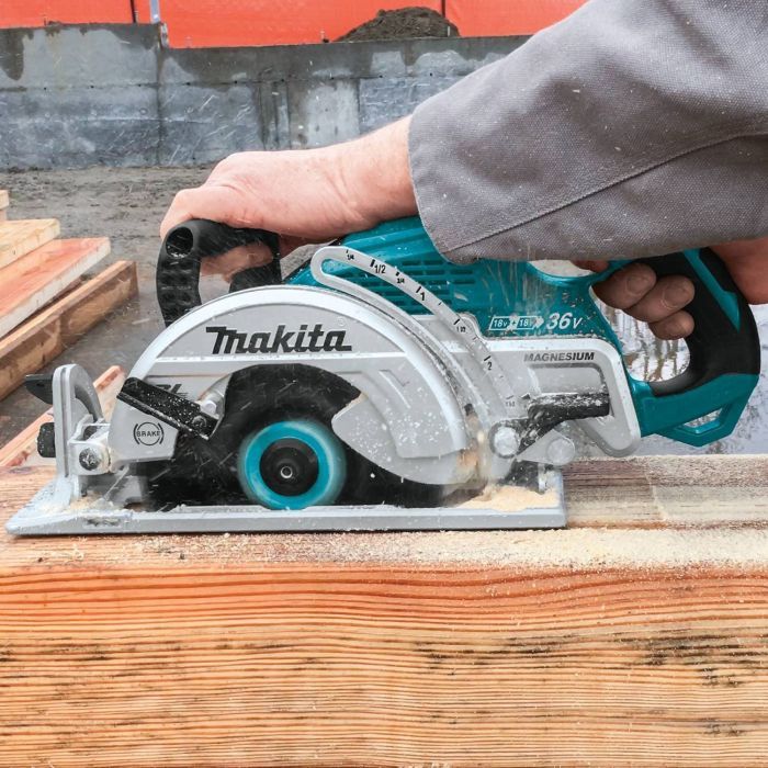 Дисковая пила Makita DRS780Z LXT, 18В+18В, 185 мм (DRS780Z) изображение 3