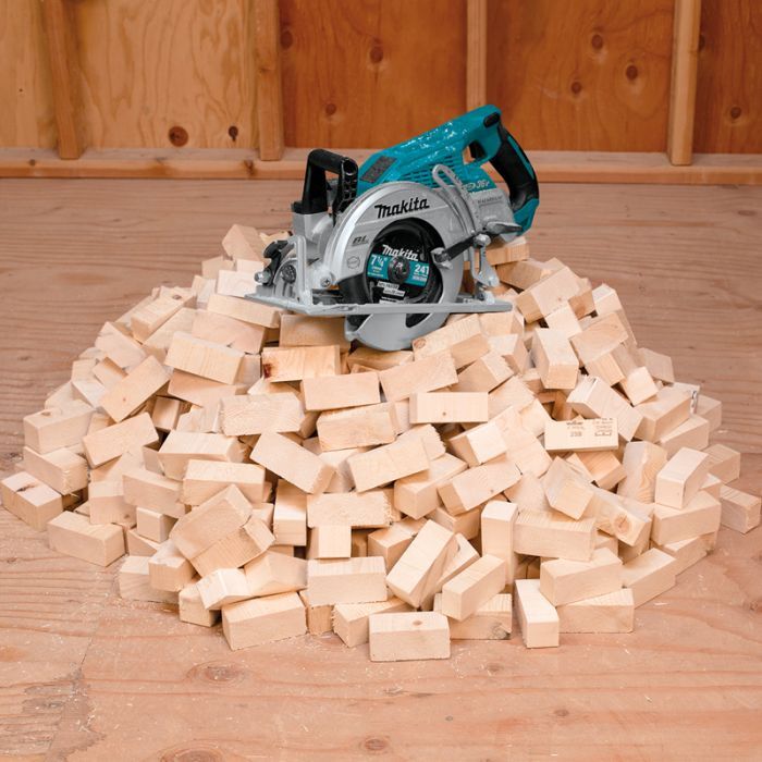 Дисковая пила Makita DRS780Z LXT, 18В+18В, 185 мм (DRS780Z) изображение 5