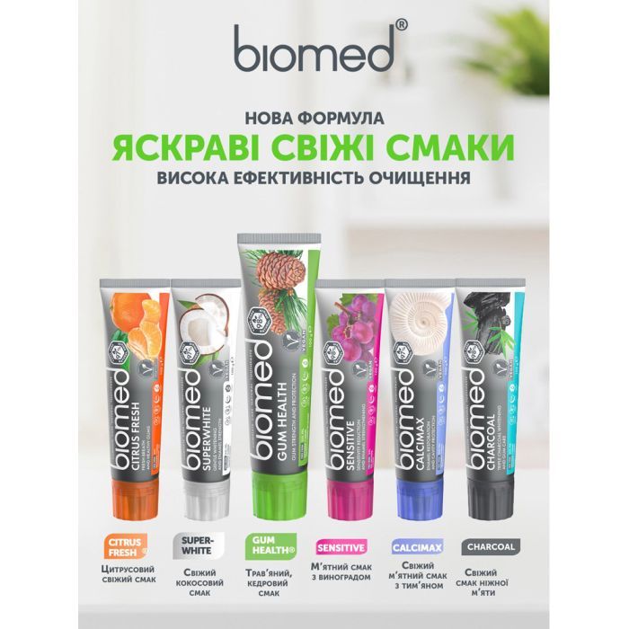 Зубна паста BioMed Gum Health Здоров'я ясен 100 г (7640168932589) зображення 5