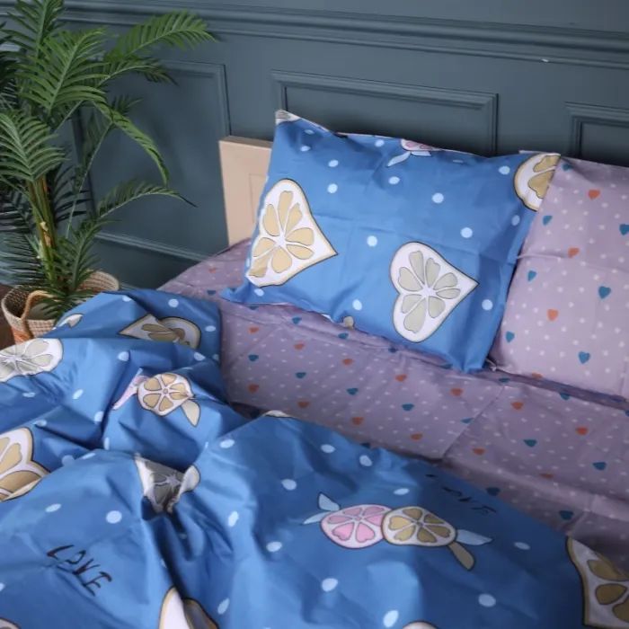 Постільна білизна MirSon Бязь Premium 17-0470 Love lemon Двоспальний (2200003337815) зображення 2