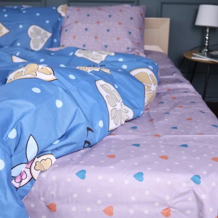 Постільна білизна MirSon Бязь Premium 17-0470 Love lemon Двоспальний (2200003337815) зображення 3