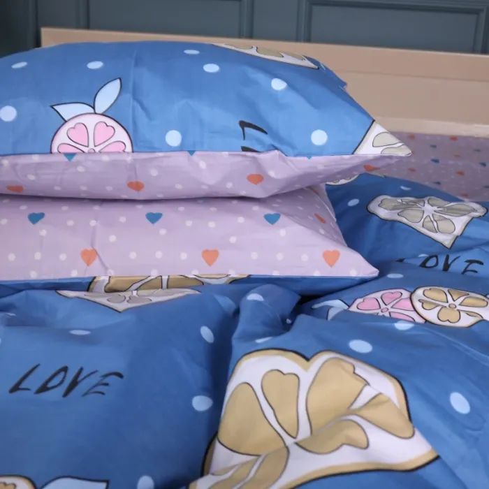 Постільна білизна MirSon Бязь Premium 17-0470 Love lemon Двоспальний (2200003337815) зображення 4