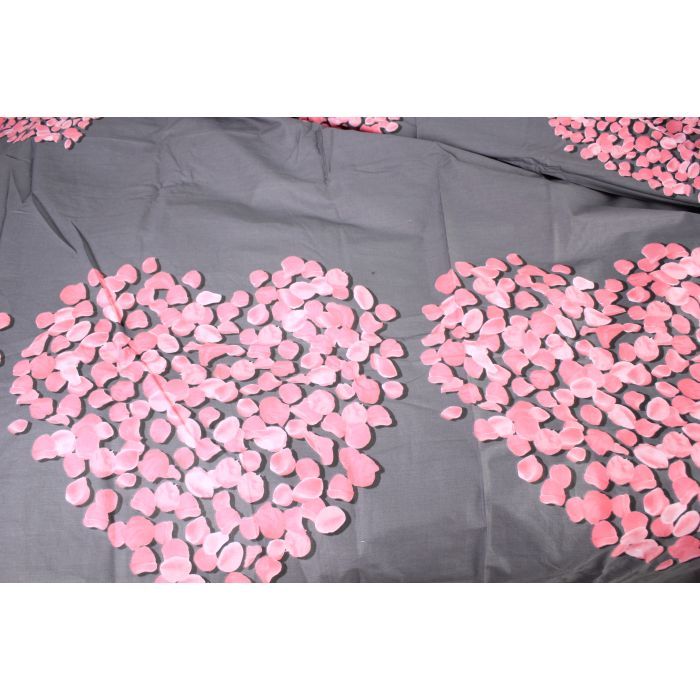 Постільна білизна MirSon Сатин 22-1290 Heart of flowers Односпальний (2200003605136) зображення 4