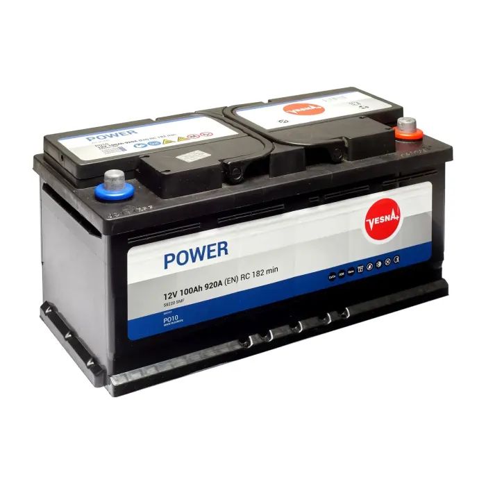 Аккумулятор автомобильный Vesna 100 Ah/12V Power (415 000) изображение 2