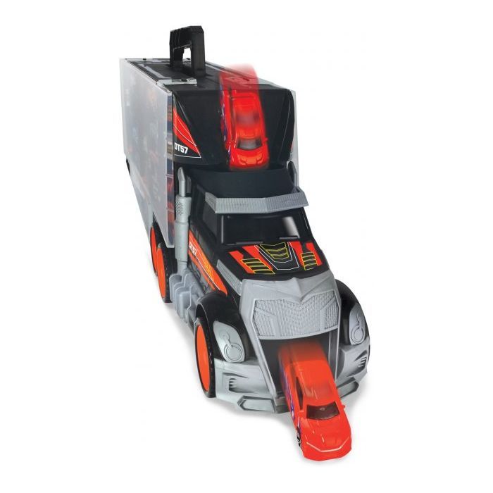 Игровой набор Dickie Toys Трейлер перевозчик авто, грузовик с ручкой (3749023) изображение 4