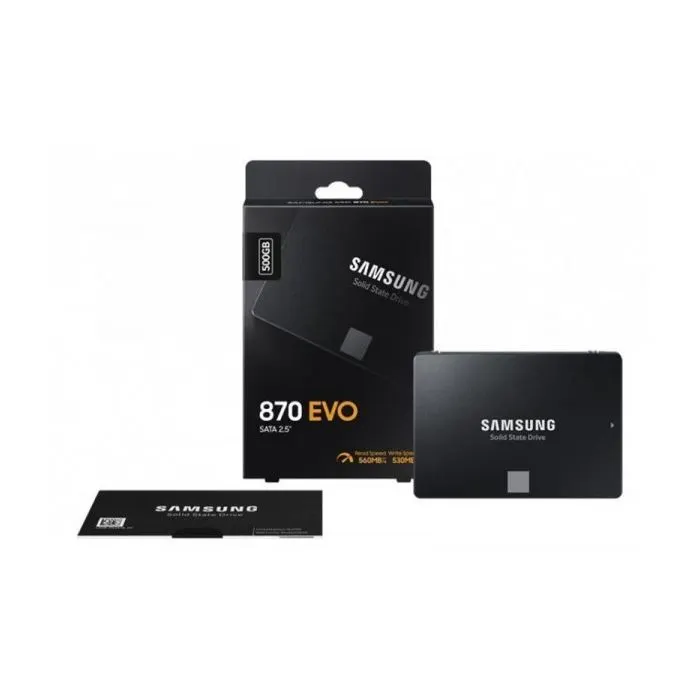 Накопитель SSD 2.5" 250GB 870 EVO Samsung (MZ-77E250B/EU) изображение 3