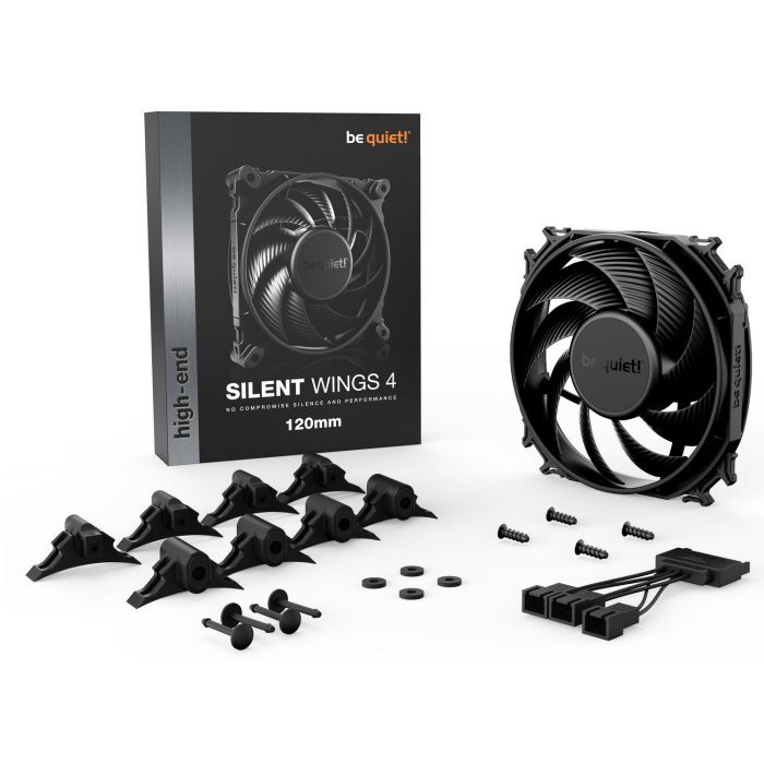 Кулер для корпуса Be quiet! Silent Wings 4 120mm (BL092) изображение 4