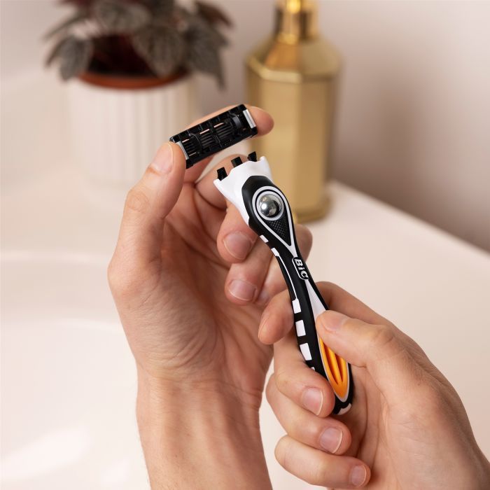 Бритва Bic Flex 5 Hybrid с 2 сменными картриджами (3086123644922) изображение 5