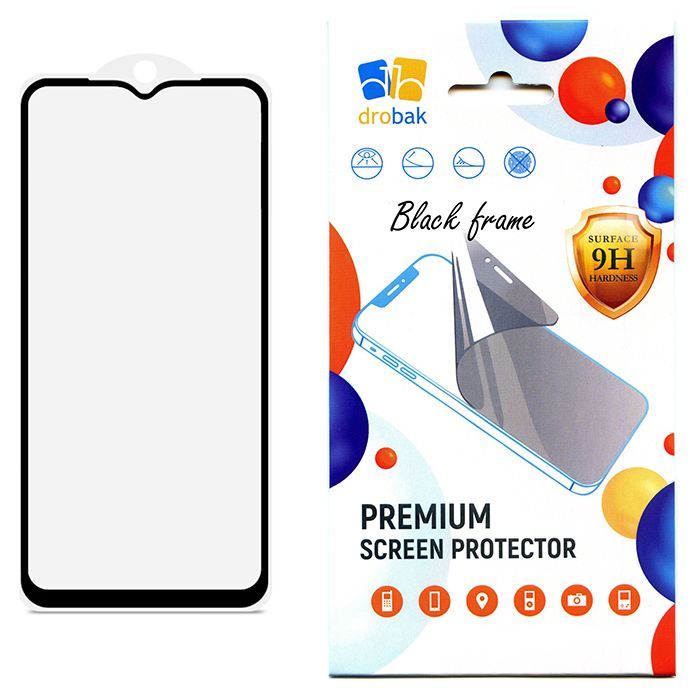 Скло захисне Drobak Nokia G11 Plus (Black) (505070)