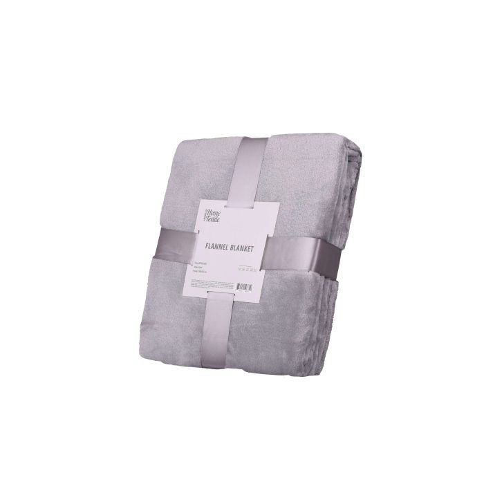 Плед Ardesto Flannel сірий 200х220 см (ART0204SB)