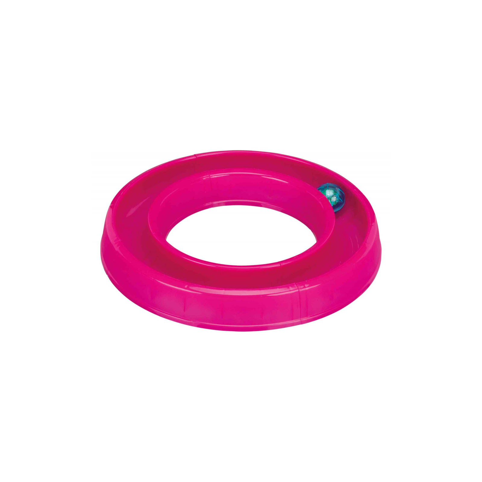 Іграшка для котів Trixie Ball Race Змійка-вісімка з м'ячиком 65x31 см (рожева) (4011905414133) зображення 2