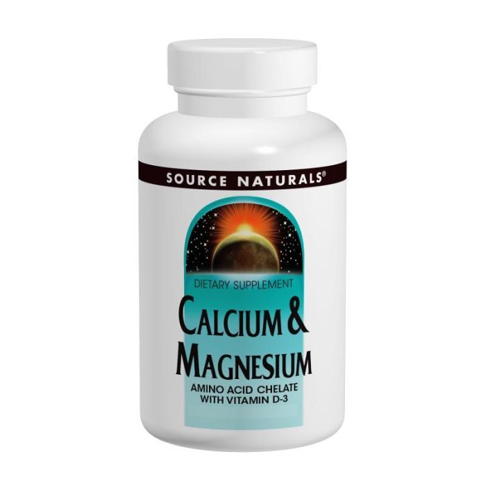 Витаминно-минеральный комплекс Source Naturals Кальций & Магний 300мг, 250 таблеток (SNS-00304)