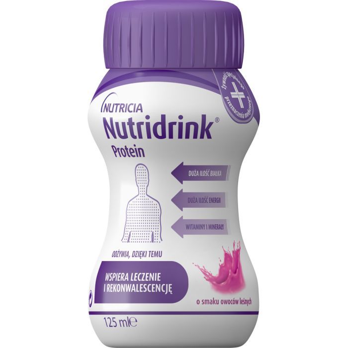 Детская смесь Nutricia Nutridrink Protein Berries 4 шт х 125 мл (8716900570353)