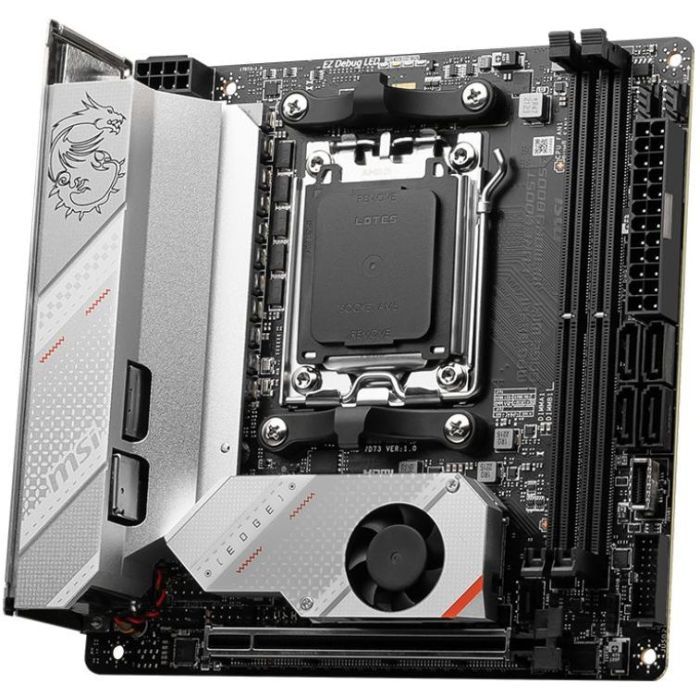 Материнская плата MSI MPG B650I EDGE WIFI изображение 3