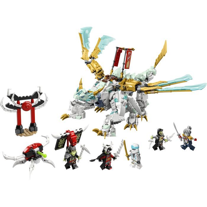 Конструктор LEGO Ninjago Существо Ледяной Дракон Зейна 973 детали (71786) изображение 2