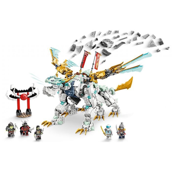 Конструктор LEGO Ninjago Существо Ледяной Дракон Зейна 973 детали (71786) изображение 4