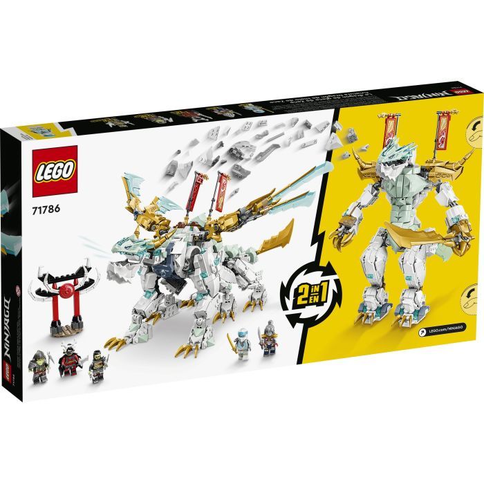 Конструктор LEGO Ninjago Существо Ледяной Дракон Зейна 973 детали (71786) изображение 5