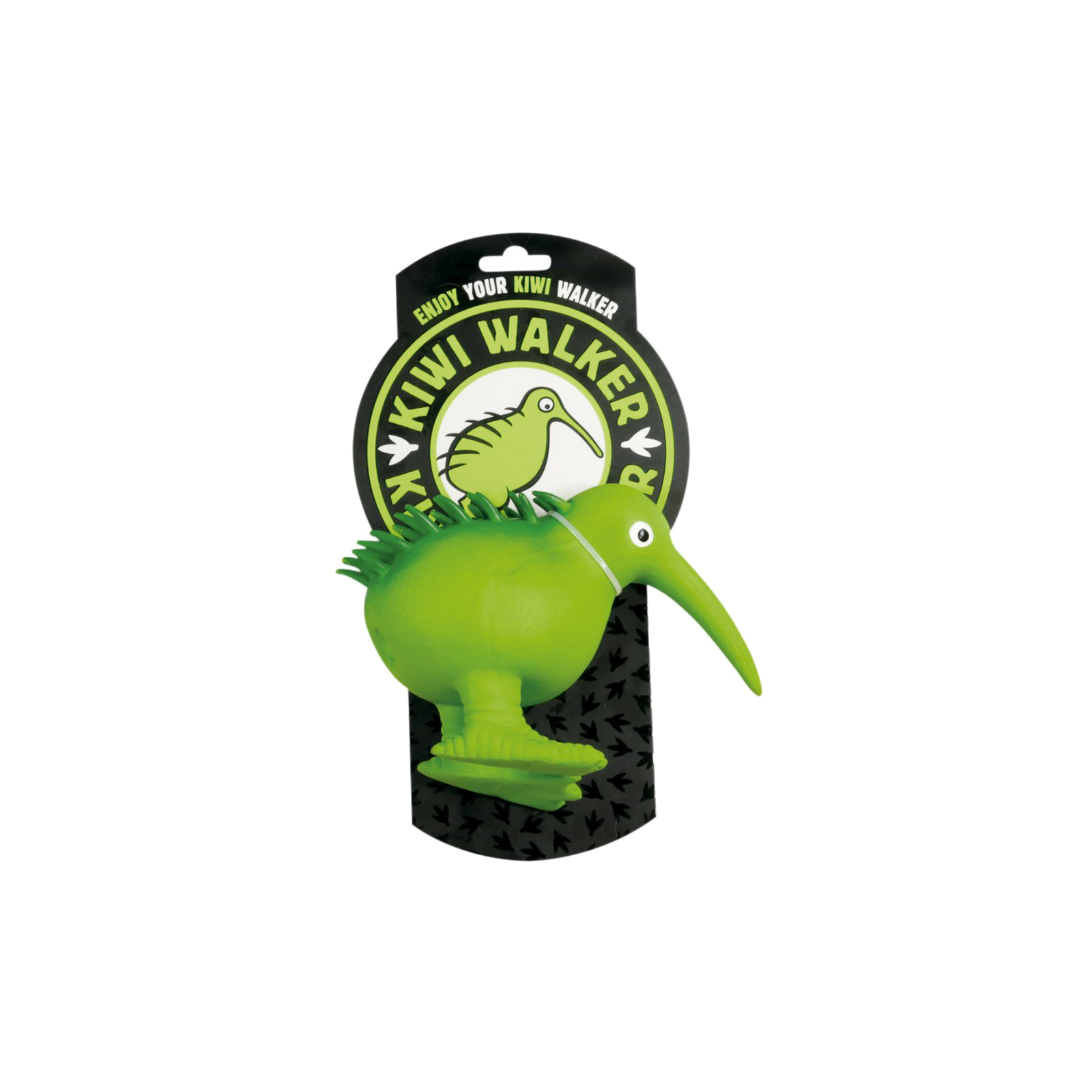 Игрушка для собак Kiwi Walker Птица киви 8.5 см зеленая (8596075000127) изображение 2