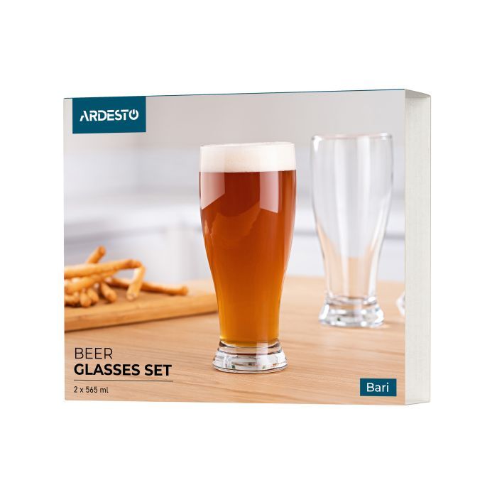 Набор стаканов Ardesto Bari 565 мл 2 шт (AR2656BB) изображение 2