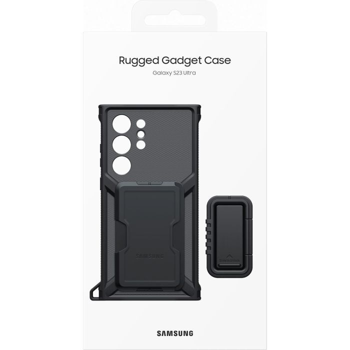 Чехол для мобильного телефона Samsung Galaxy S23 Ultra Rugged Gadget Case Titan (EF-RS918CBEGRU) изображение 10