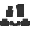 Килимок в салон EVAtech BMW X3 (E83) 2003-2010 1 покоління SUV EU (BM21096CB5RBB)
