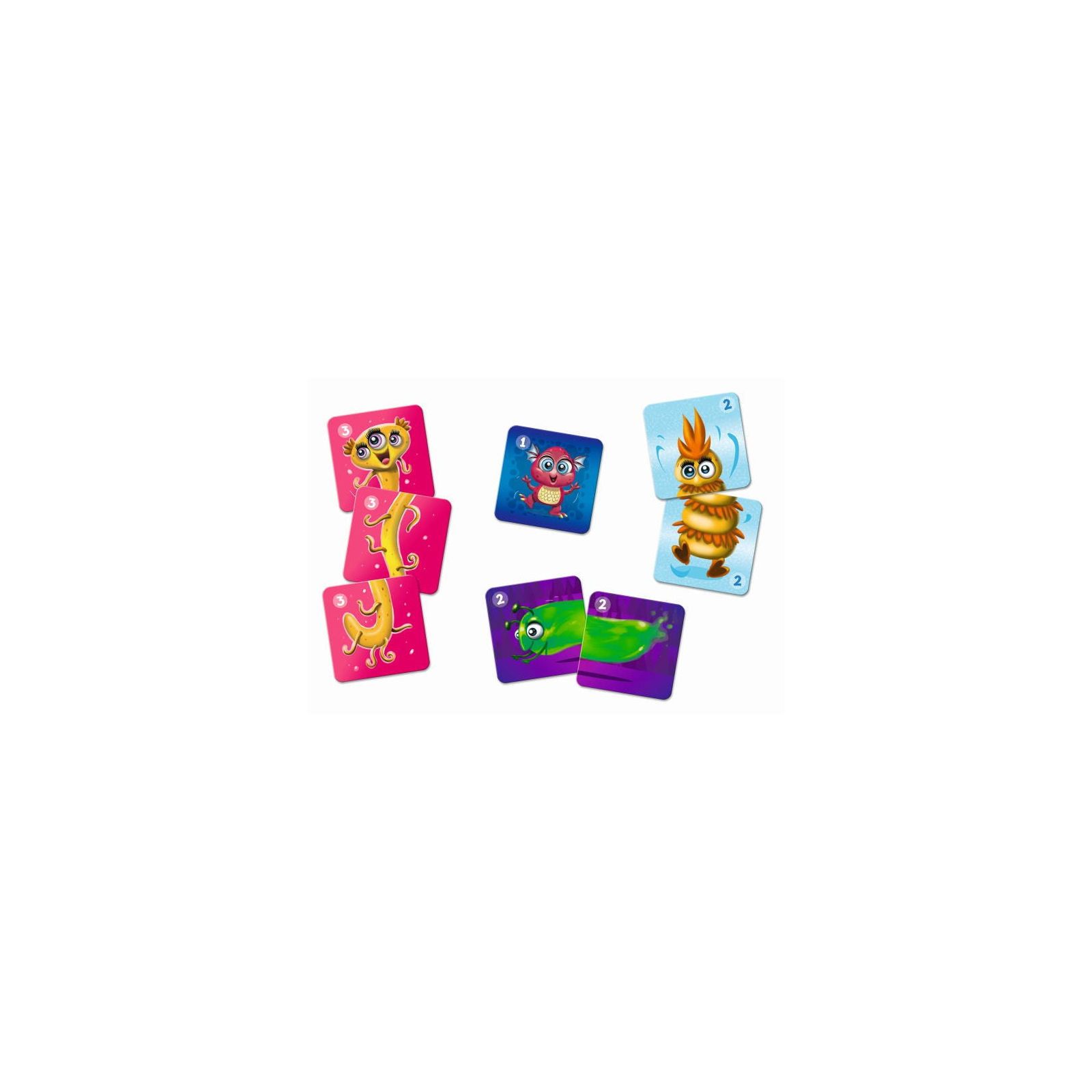 Настольная игра Trefl Мемо Классическое Милые монстрики (Memos Classic&plus Cute monsters) (02273) изображение 3