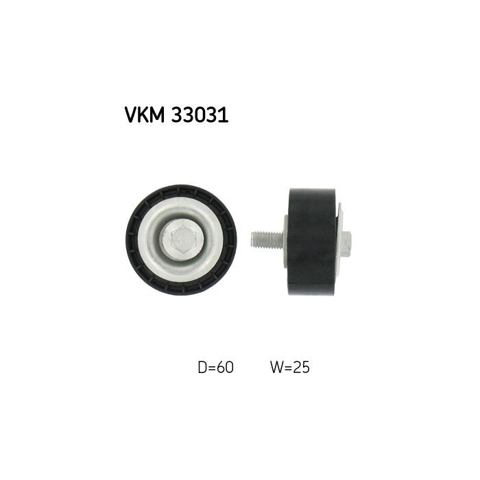 Ролик натяжителя ремня SKF VKM 33031