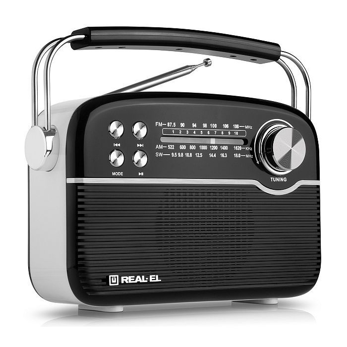 Портативний радіоприймач REAL-EL X-545 Black