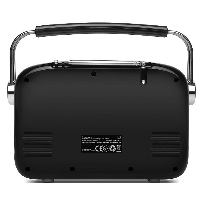 Портативний радіоприймач REAL-EL X-545 Black зображення 6